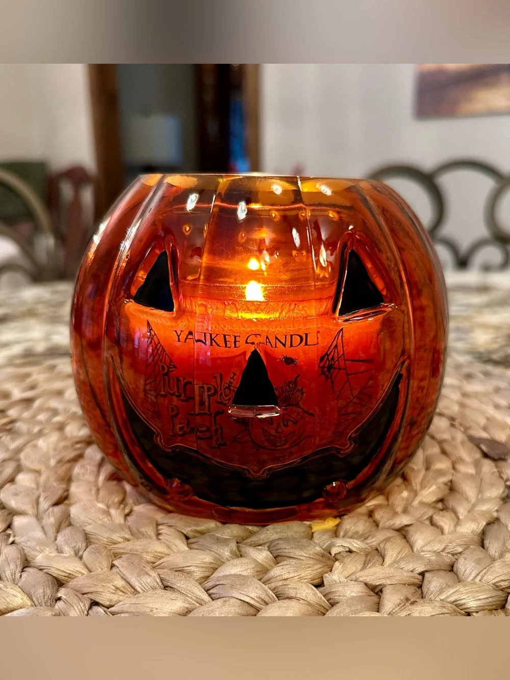 🎃 Yankee Candle Halloween Pumpkin Candle Holder
